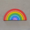 Wooden Rainbow Stacking Blocks