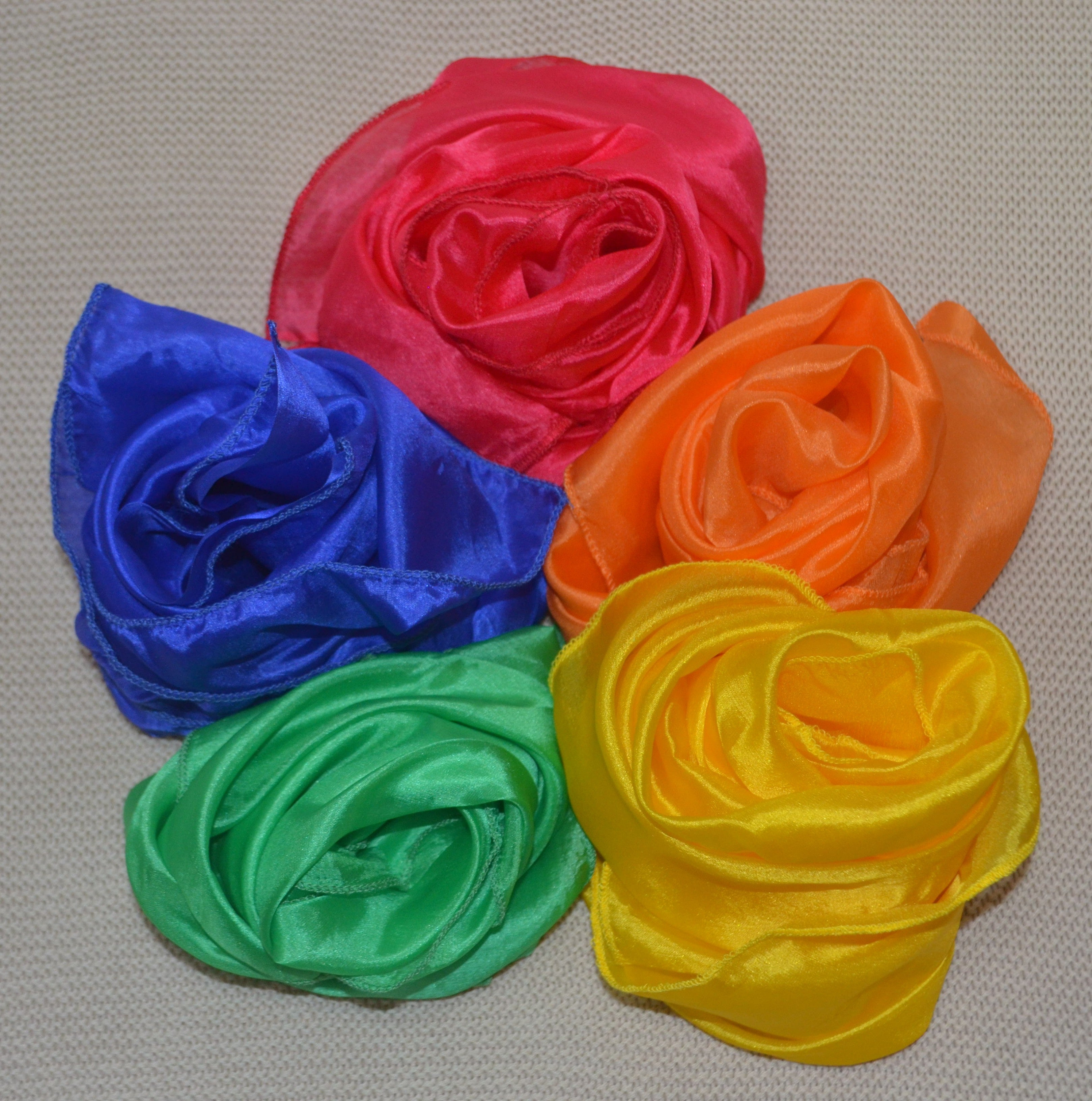 Rainbow Play Scarves Set