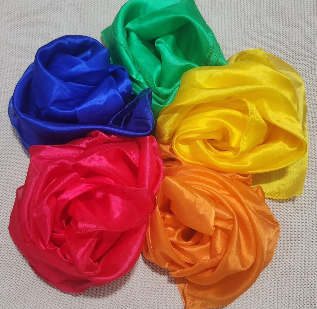 Rainbow Play Scarves Set